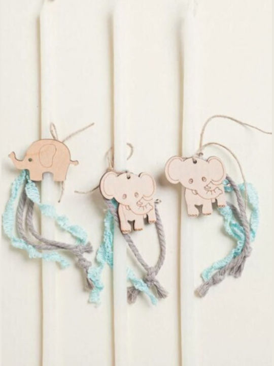Ntampoudis Baptism Set with Little Elephant Theme