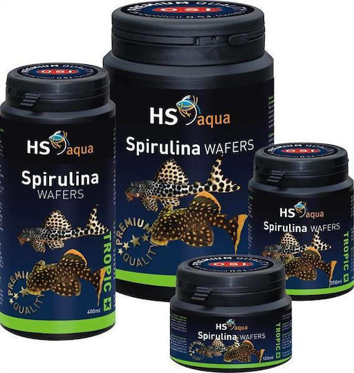 HS Aqua Τροφή για Ψάρια Βυθού με Σπιρουλίνα 200ml