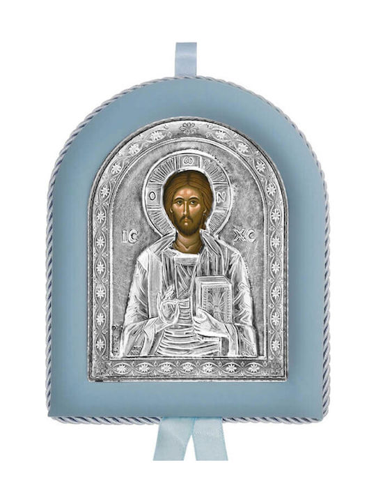 SilverBrand.gr Heilige Ikone mit Jesus Christus Silber SilverBrand.gr Heilige Ikone mit Jesus Christus Silber