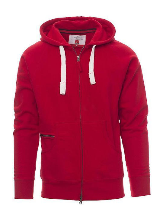 Payper Herren Langarm Sweatshirt Arbeit Gray mit Kapuze