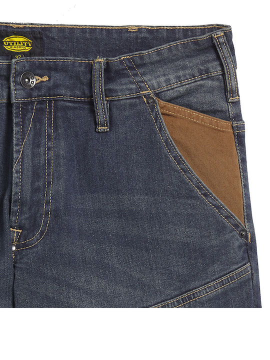Utility Diadora Pant Stone Plus Παντελόνι Εργασίας Τζιν Μπλε