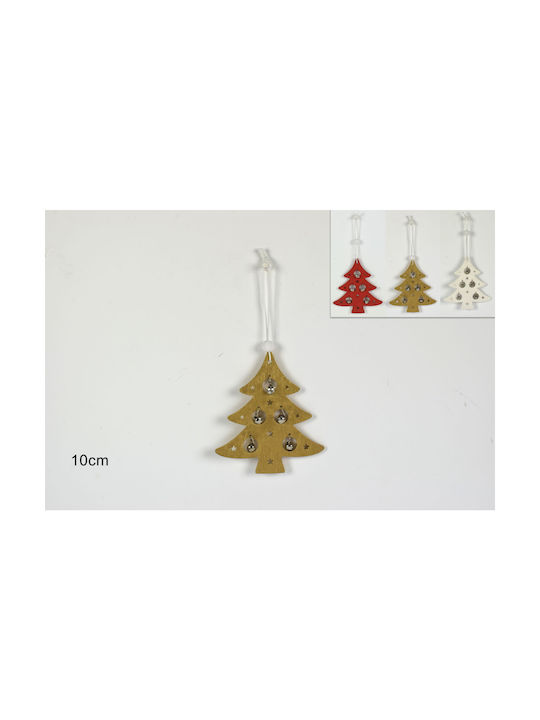 Due esse Christmas Wooden Tree Ornament