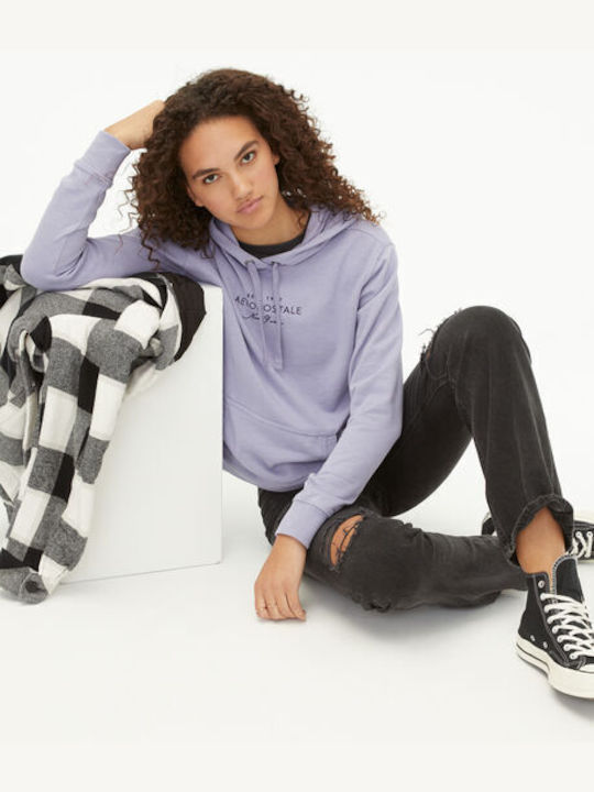 Aeropostale Women's Sweatshirt Purple