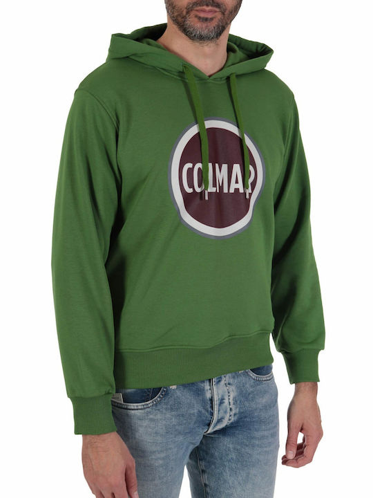 Colmar Men's Sweatshirt with Hood GREEN