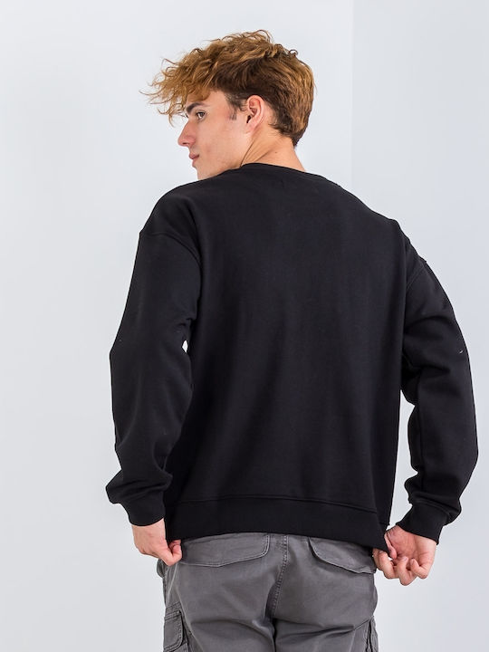 Elastic Spring Sweater Φούτερ Μαύρο