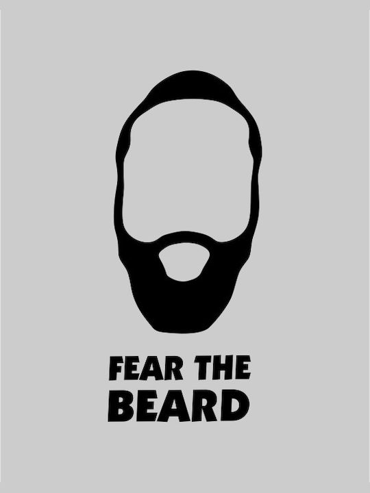 TKT Fear Beard Sweatshirt Ανδρικό Φούτερ Μαύρο