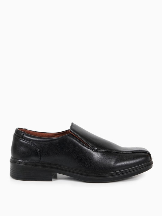 Loafers Δερμάτινα Ανδρικά Casual Παπούτσια Μαύρα