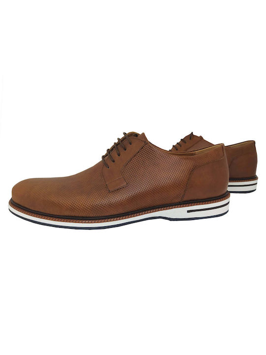 Raymont Men's Leather Casual Shoes Tabac Brown