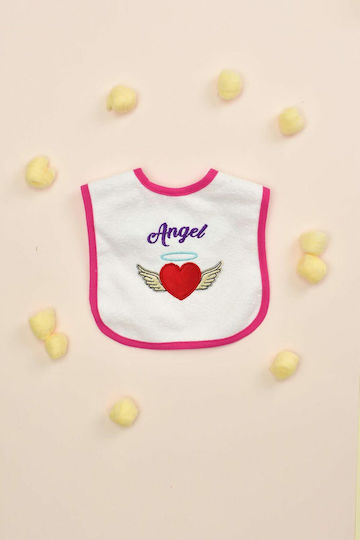 Potre Angel Impermeabila Bavetă material textil cu autocolant Fuchsia