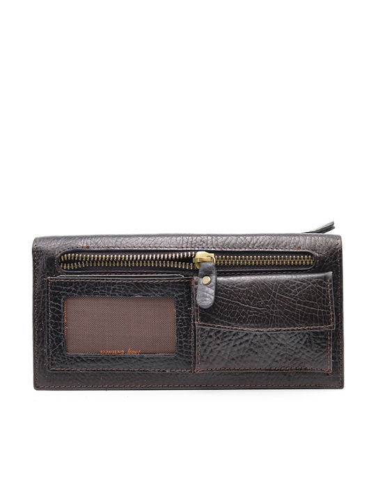 Leather Men's Wallet Classic Brown