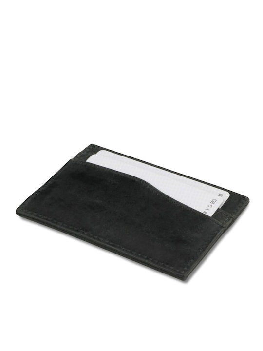 Leggera Portofel bărbătesc Carduri cu RFID Negru