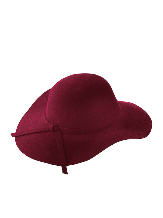 Brims and Trims Καπέλο Μπορντό Brims and Trims Καπέλο Μπορντό