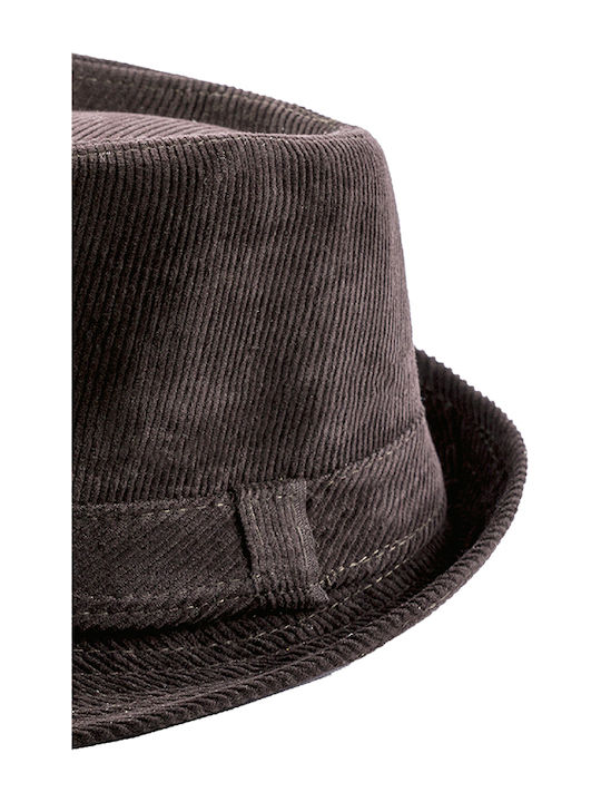 Brims and Trims Men's Fedora Brown