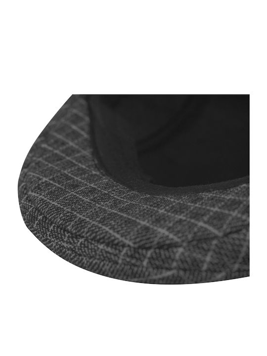 Brims and Trims Ανδρική Τραγιάσκα Μαύρη