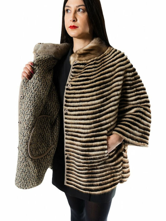 Women's Short Fur Brown