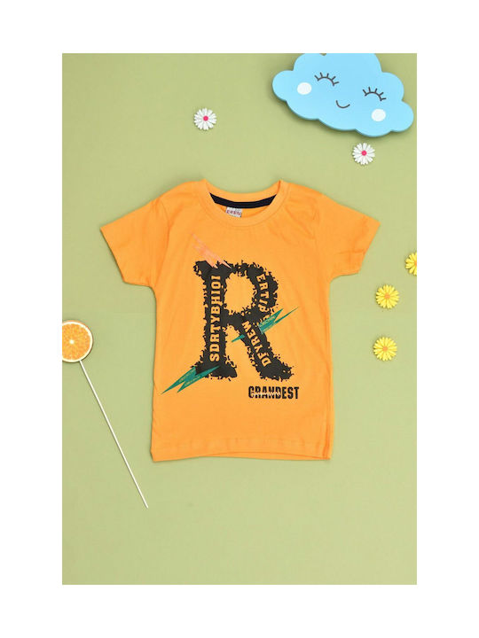 Potre Kids T-shirt Orange