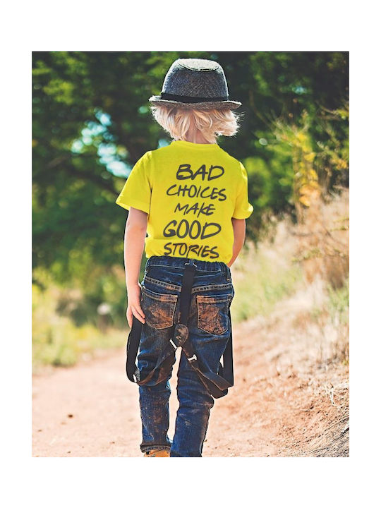 TKT Kids T-shirt White Bad Choices