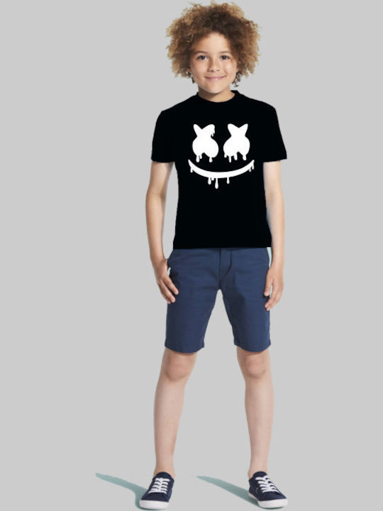 Tricou pentru copii Alb Marshmello Dj Kids