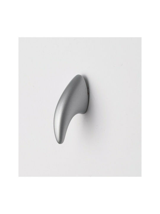 Pamar Buton Mobilier din Zamak & Metal Chrome-matte 20mm (Distanța între Centre 20mm) 0282-000-10C1 1buc