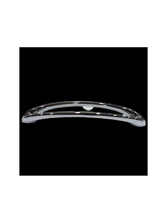 Furnipart Mâner Mobilier din Metal & Zamak Crom lustruit 185mm (Distanța între Centre 160mm) 7536-160-0A 1buc