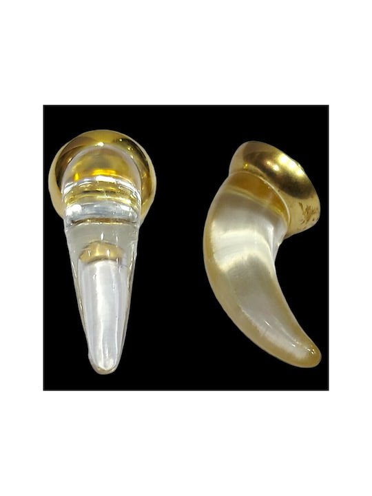 Steel-Nova Ръкохватка Мебел от Crystal & Метал Murano Crystal 7005-ORO2
