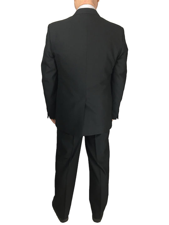 Tip Top Tailors W14riba Tiptop Tailors W14riba-1 Men's Suit Regular Fit Black