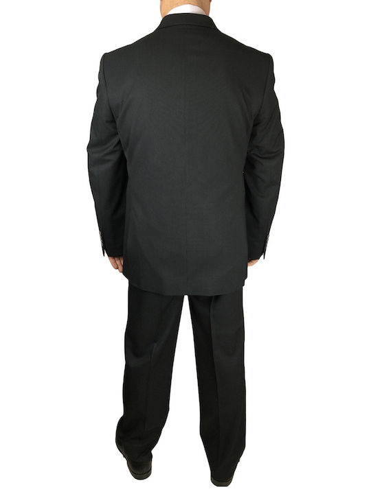 Tip Top Tailors Men's Suit Black