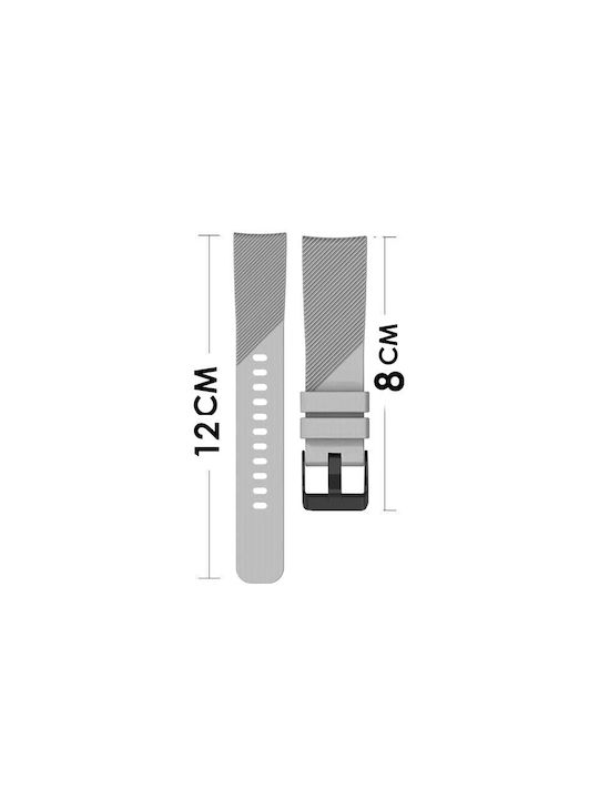 Twill Texture Λουράκι Γκρι (Amazfit GTR 42mm) Twill Texture Λουράκι Γκρι (Amazfit GTR 42mm)