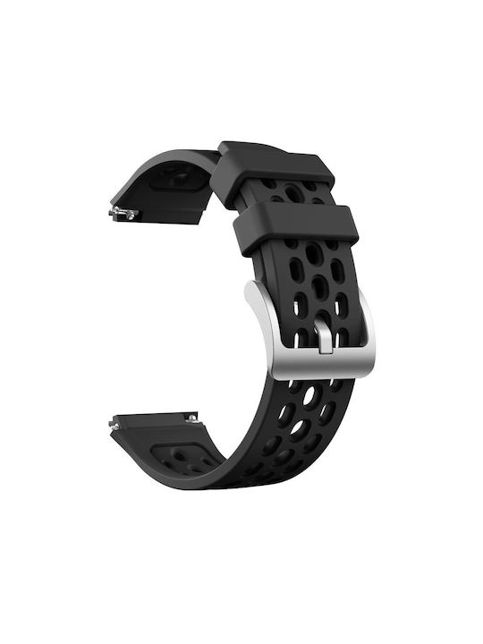 Watch Gt2e 46mm Λουράκι Σιλικόνης Μαύρο (Huawei Watch GT 2e)