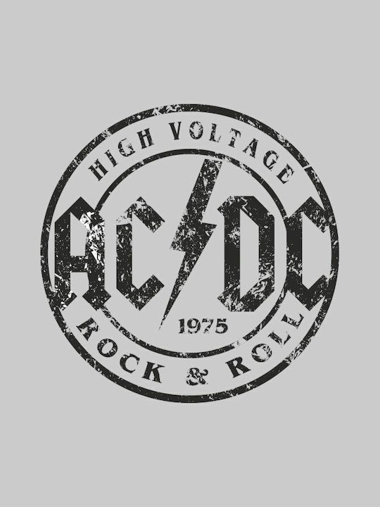 High Voltage T-shirt AC/DC White