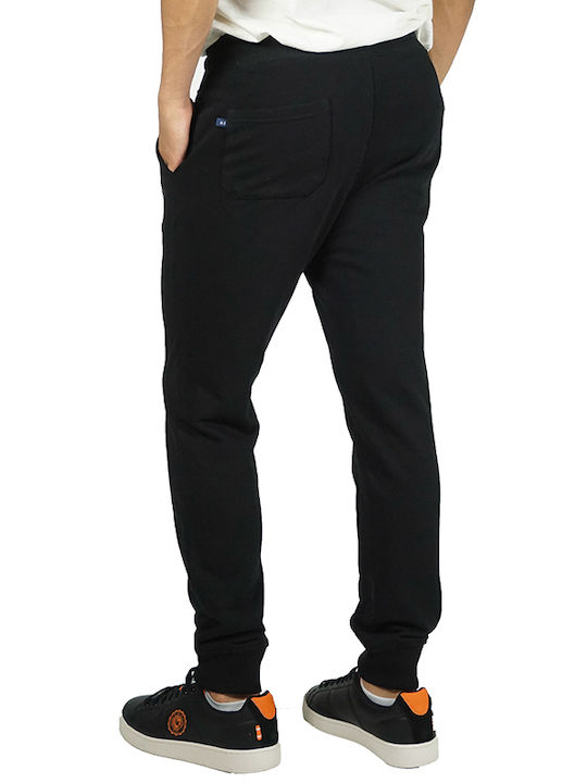 Artisti Italiani Men's Sweatpants with Rubber Black