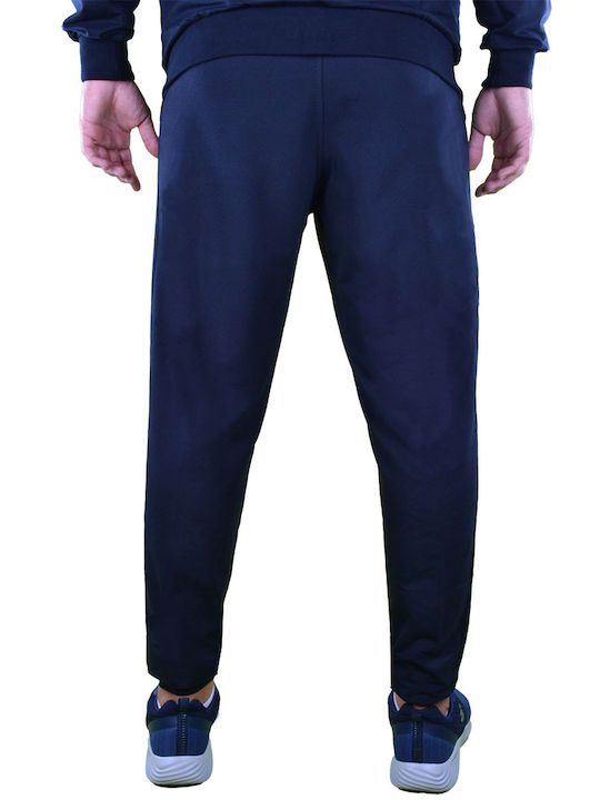 Axidwear Men's Sweatpants with Rubber Navy Blue