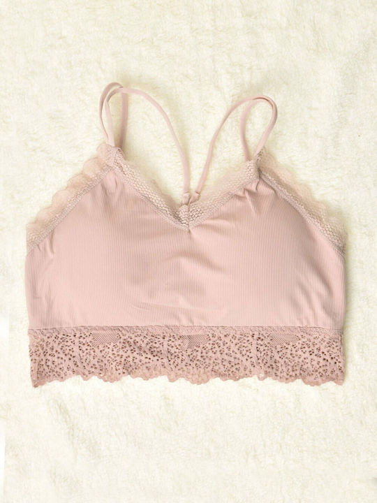 Potre Bralette Bralette Σουτιέν Ροζ