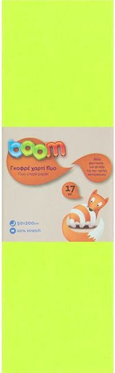 Boom Waffelpapier 50x200cm. Gelb