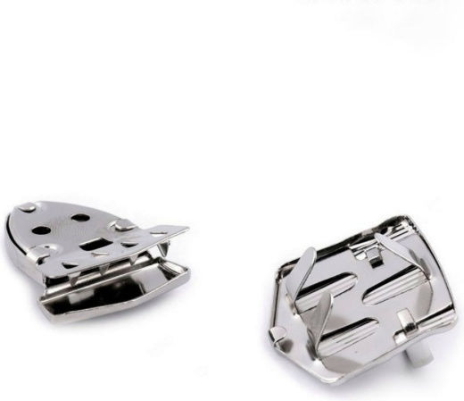 Clasp for Knitted Bag Silver