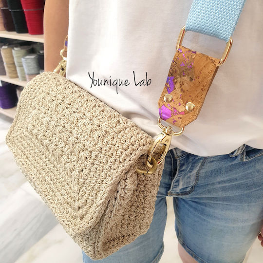 Younique Lab Strap for Knitted Bag Black
