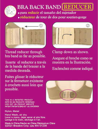 Braza Back Beige Bra Extension
