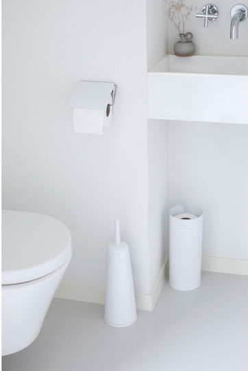 Brabantia Brabantia Badezimmerzubehör-Set Metall Weiß 3 Stück