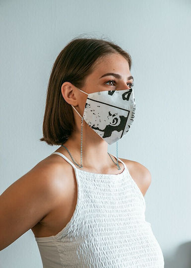 Chain for Protection Mask Hangcord Light Blue NW-8