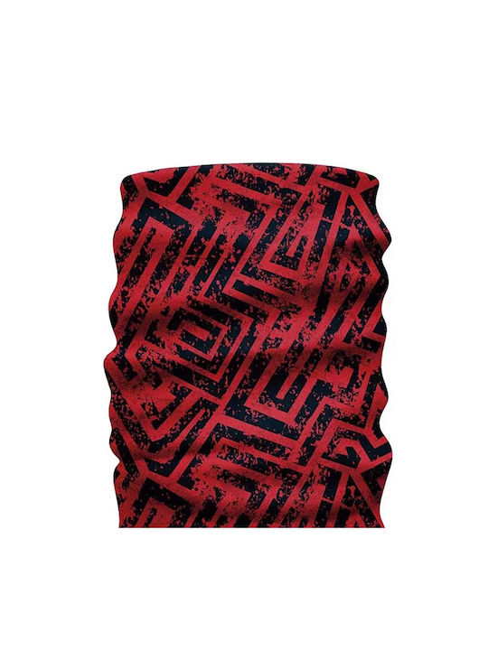 Matt Coolmax Eco Sport Neckwarmer Red