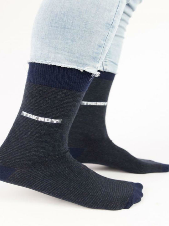 Trendy Kevin Iv Herren Einfarbige Socken Blau 1Pack Trendy Kevin Iv Herren Einfarbige Socken Blau 1Pack