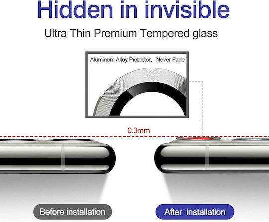 Iphone Camera Protection Tempered Glass Gold for the iPhone 11 Pro / 11 Pro Max