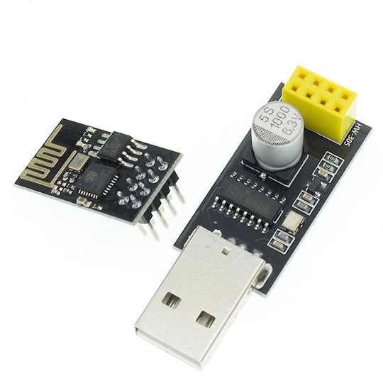Esp-01 Microcontroller Board + Uart Programmer Board 801.01.037