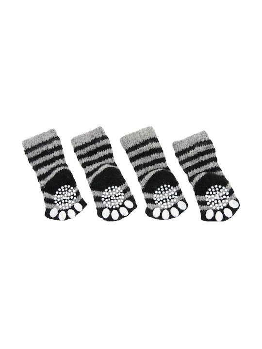 Flamingo Socks Dog in Black Color