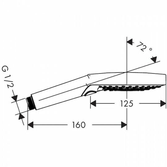 Hansgrohe Raindance Telefon de duș