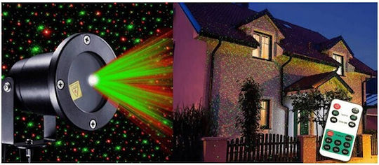Weihnachtsstrahler Laser IP44 Draußen Light mit Fernbedienung
