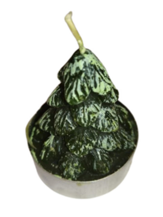 Christmas Green Candle 3pcs
