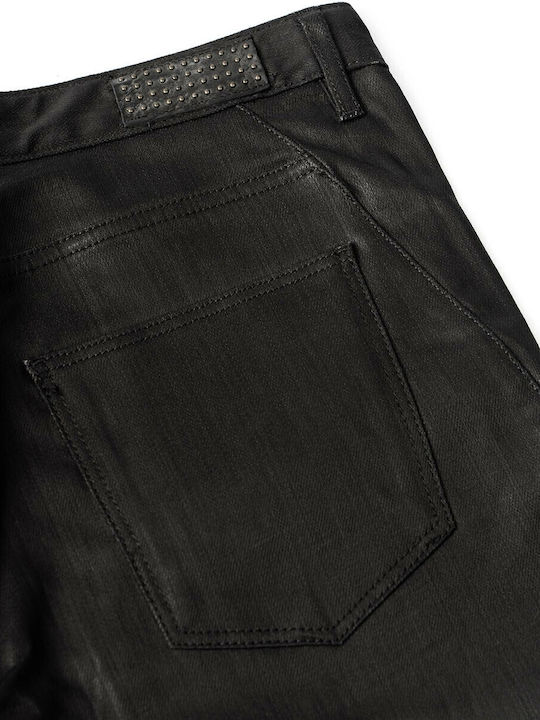 Jean Men's Jeans Pants with Slim Fit Black