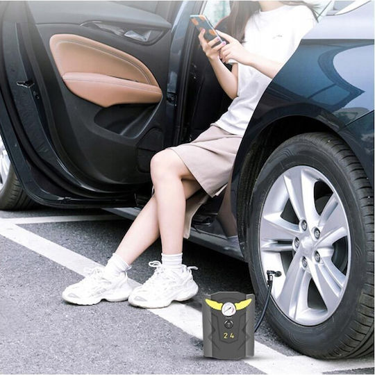 Τρόμπα Αυτοκινήτου 150PSI με Καλώδιο Αναπτήρα 12V