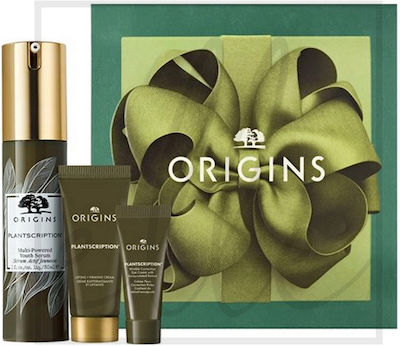 Origins Presents Of Plantscription Trio To Rejuvenate Hautpflegesets für Festigung mit Serum , Augencreme & Gesichtscreme